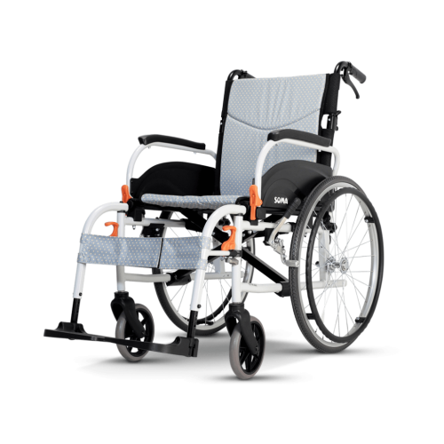 康揚鋁合金輪椅飛揚825(移位型輪椅)