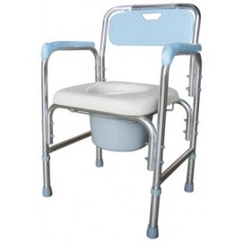 富士康FZK-4316鋁製無輪固定洗澡椅/便盆椅