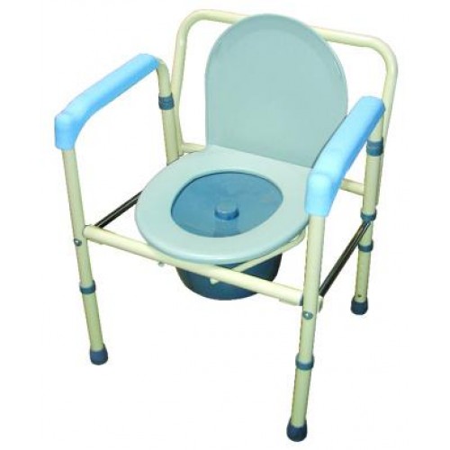 富士康FZK-4096鐵製便盆椅-硬墊