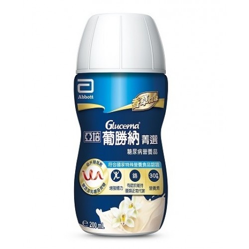 亞培-葡勝納Select嚴選即飲配方(香草口味) 250毫升  24瓶/箱