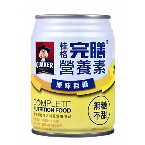 桂格-完膳營養素 原味無糖口味(不甜) 