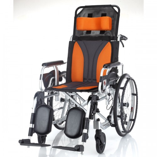 均佳JW-020 鋁合金躺式輪椅(仰躺型)