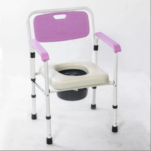 均佳 JCS-102 鐵製軟墊收合便盆椅