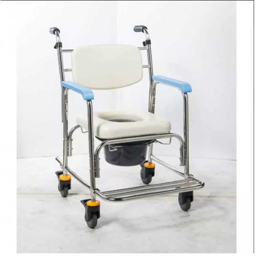 均佳JCS-302 不銹鋼洗澡椅/便盆椅