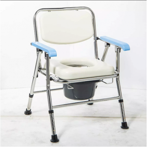 均佳JCS-303 日式不銹鋼可收合洗澡椅/便盆椅