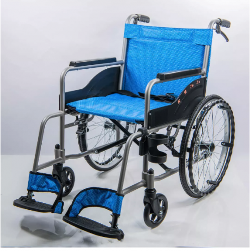 均佳鋁合金輪椅JW-110+杯架 