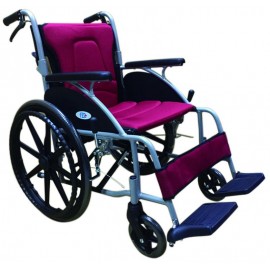 富士康鋁合金雙煞折背輪椅16吋 20F  型號:FZK-2500
