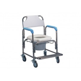 耀宏YH125 不鏽鋼洗澡椅/便盆椅（軟墊座）