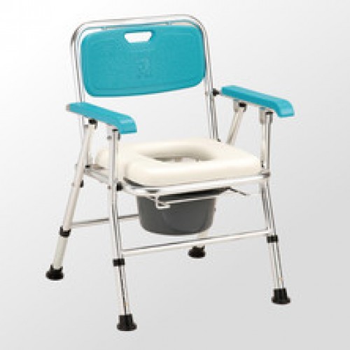 均佳 JCS-202 日式鋁合金收合洗澡椅/便盆椅